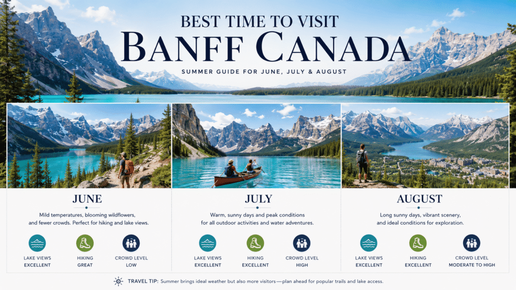 Best Time to Visit Banff Canada