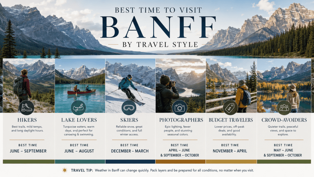 Best Time to Visit Banff Canada