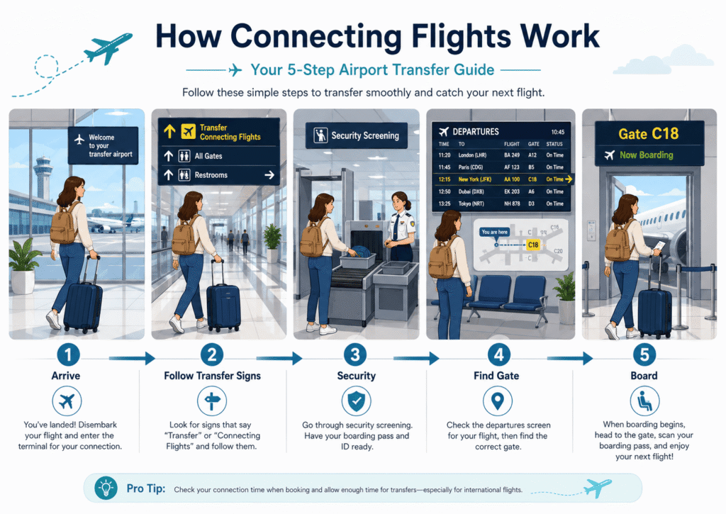 Definition of Connecting Flight