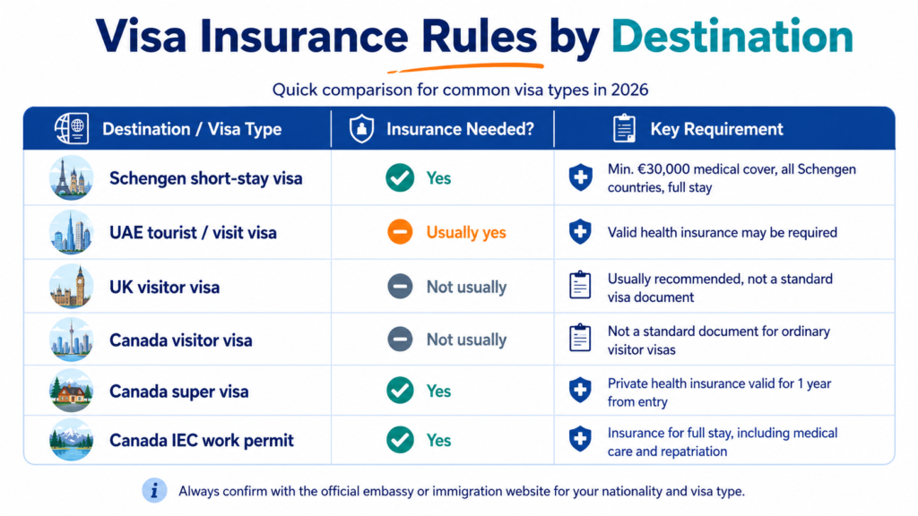 Is Travel Insurance Needed for Visa Applications