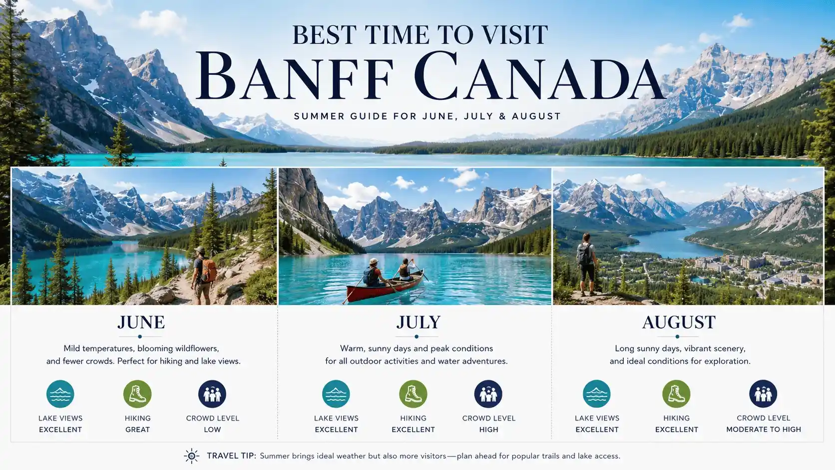 Banff Summer Lakes