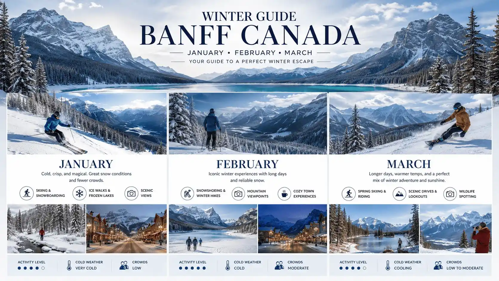 Banff Winter Months