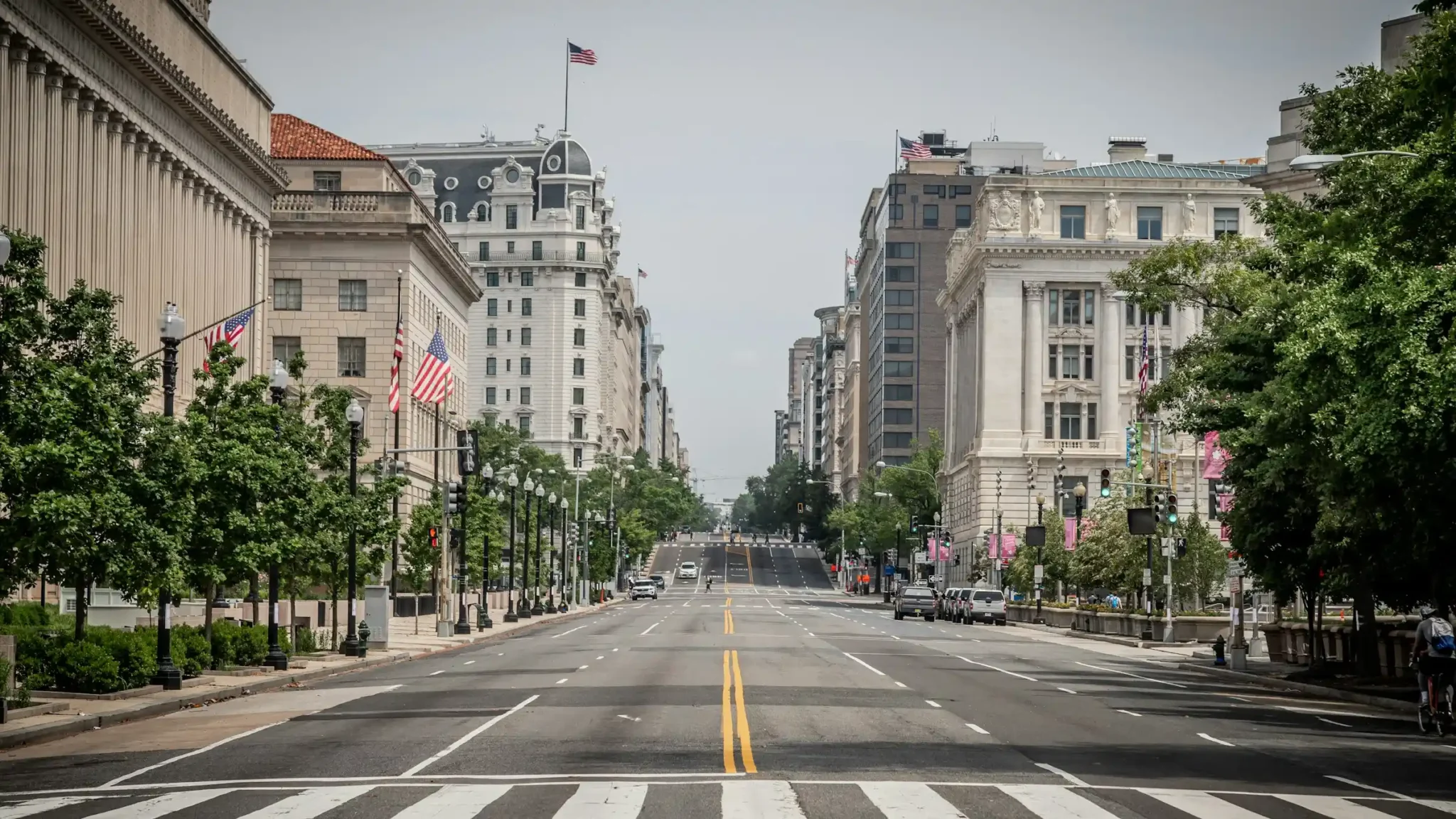 A free live performance stage in Washington DC
