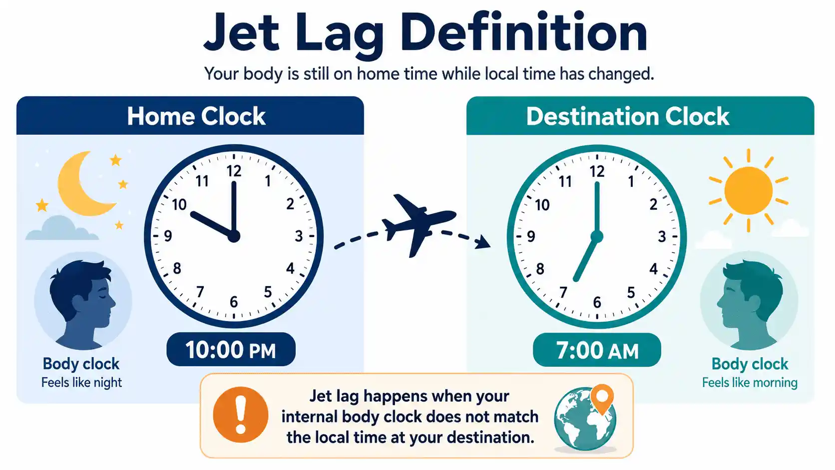 Jetlag Definition Body Clock