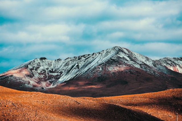 Chacaltaya mountain near La Paz, formerly the world's highest ski slope